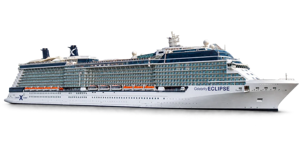 Illustrative Schiffsdarstellung der Celebrity Eclipse