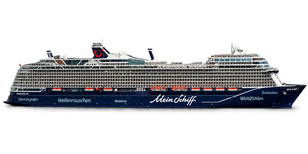 Illustration der Mein Schiff 7