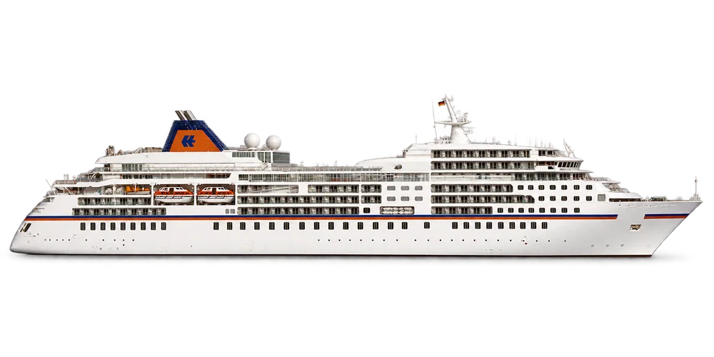 Illustrative Schiffsdarstellung der MS Europa