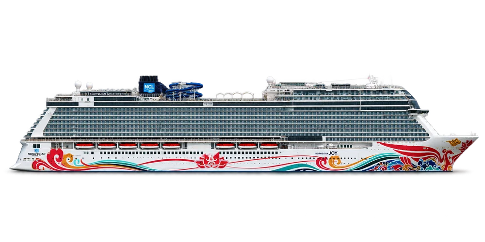 Illustrative Schiffsdarstellung der Norwegian Joy