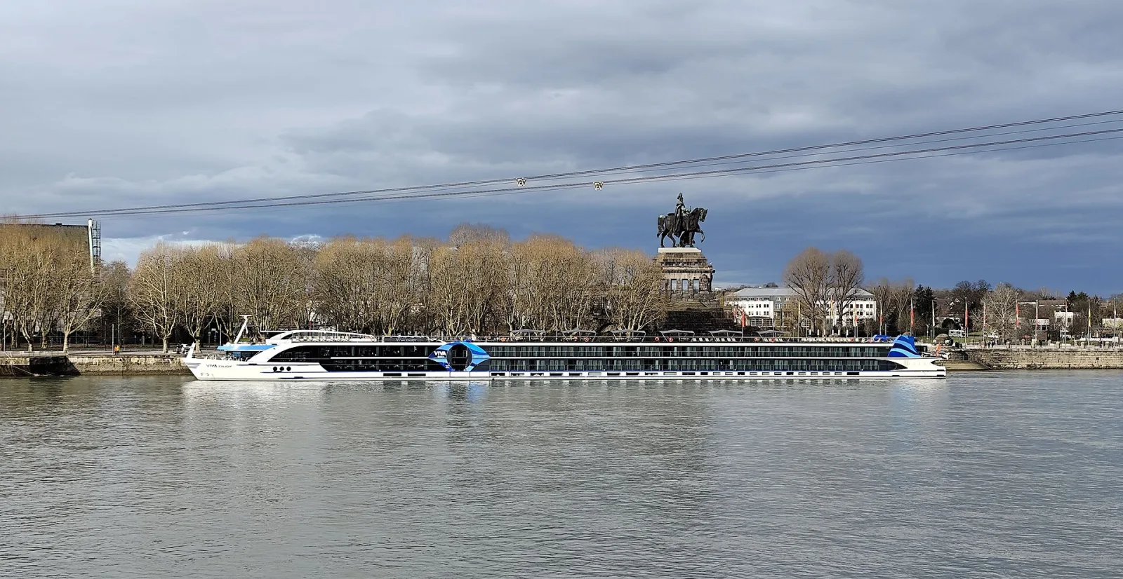 Außenansicht des Flusskreuzfahrtschiffs VIVA ENJOY.