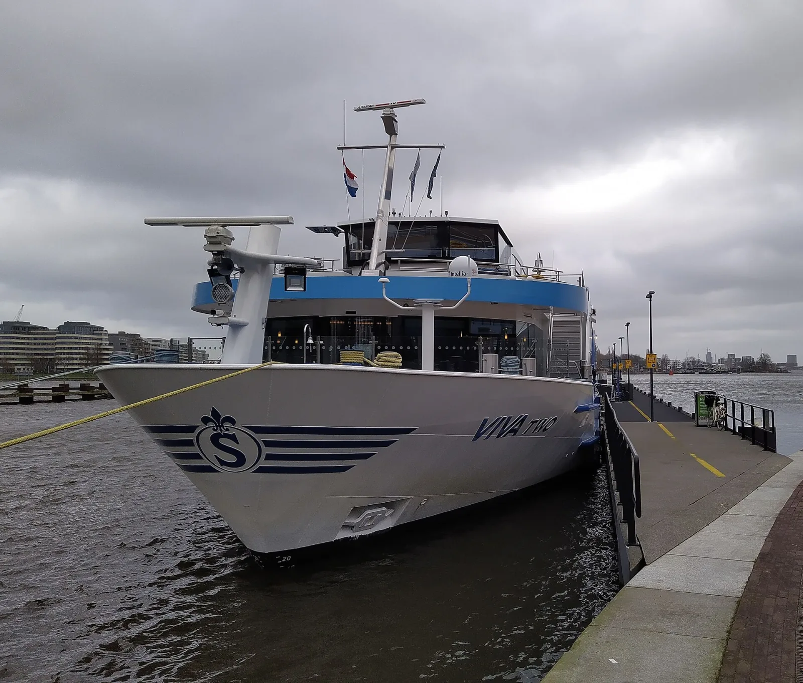 Außenansicht des Flusskreuzfahrtschiffs VIVA TWO.